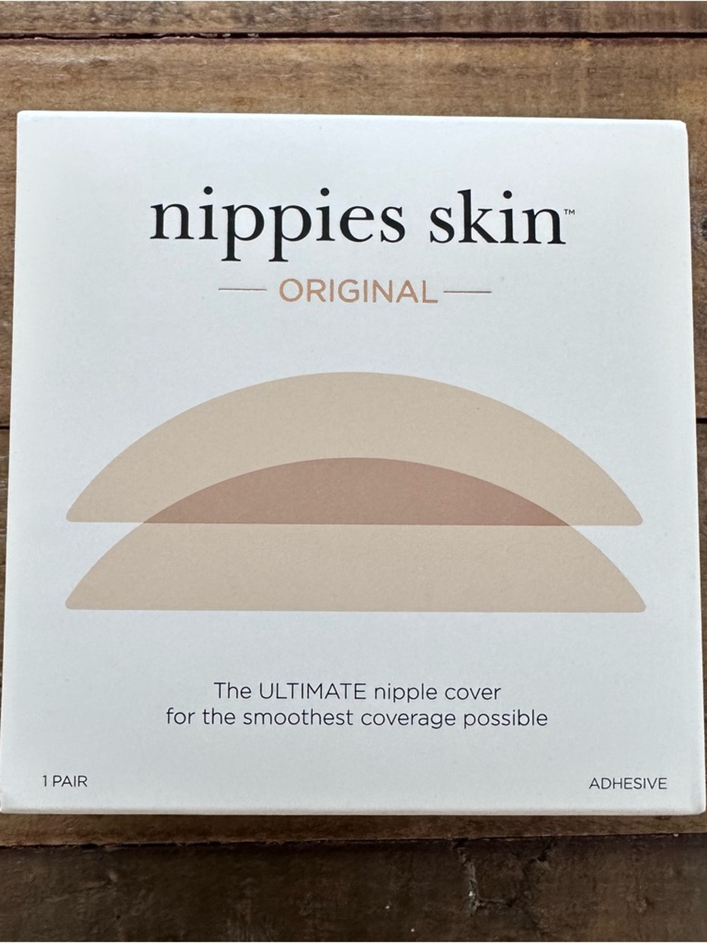 ⭐️ NWT Nippies Original Sticky Silicone Pasties Creme